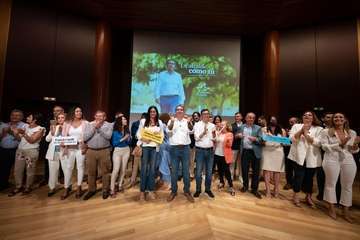 El candidato de Coalición Canaria a la Alcaldía de Las Palmas de Gran Canaria presenta su proyecto político para la ciudad/TA.